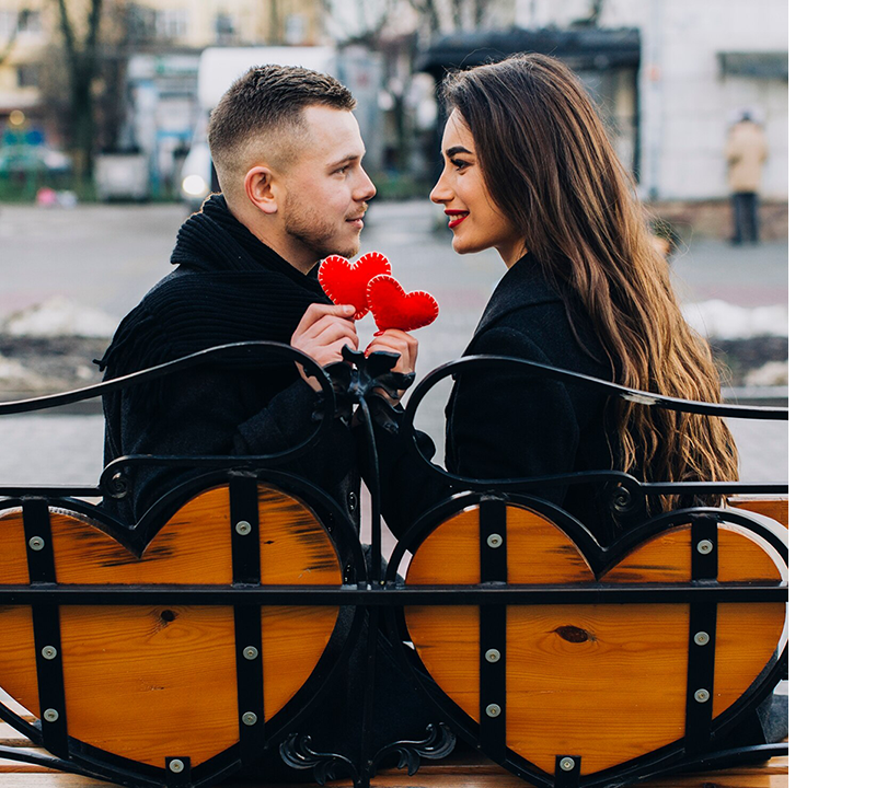Happy couple